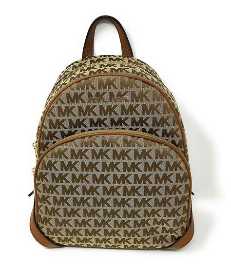 abbey medium logo backpack michael kors|Abbey Medium Logo Jacquard Backpack .